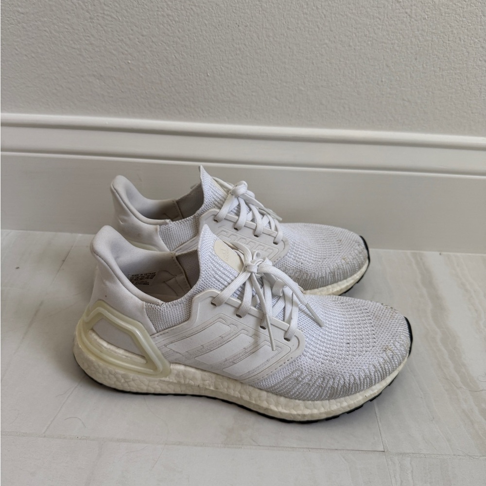 Adidas Ultraboost White Athletic Sneakers